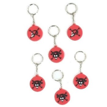 PORTE-CLÉS PIRATE (24 pièces)