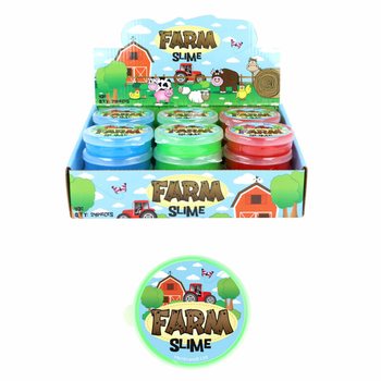 Slime Ferme en Présentoir (24 pcs)