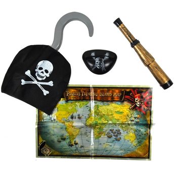 Set de jeu pirate 4 pièces (24 pièces)