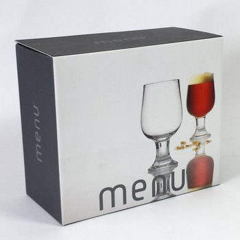 MENU - Set de 2 Verres &agrave; Bi&egrave;re Brune (1 pc.)