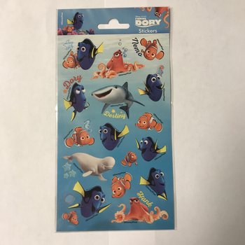 AUTOCOLLANTS : DISNEY FINDING DORY, Dim. 20 x 10 Cm (10 pcs)