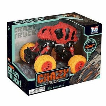 Grands Monster Trucks Dinosaures &agrave; Friction - Coffret Cadeau (2 pi&egrave;ces)
