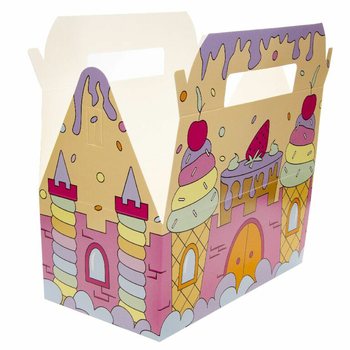 Boîte Repas Enfant Château de Glace - 22,5 x 12 x 9,5 cm (24 pcs)