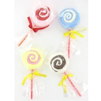 Serviette en forme de sucette / lolly (12 pcs)