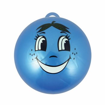 Balle Smiley Face &Oslash; 23 cm avec crochet (12 pcs)