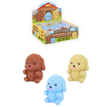 Caniches Stretchy Squishy en Présentoir (12 pièces)