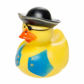 MIX CANARDS DE BAIN PIRATE - 5x5 cm (4 pcs.)