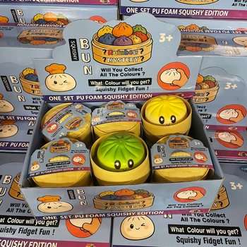 RAGE - Squishy Bun Dumplings GRANDS - ONE SET PU FOAM SQUISHY EDITION (12 pcs.)