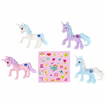 Licorne avec Planche d'Autocollants (48 pcs)