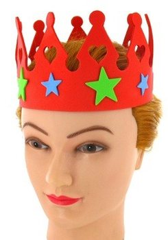 Couronne de Roi en Mousse (12 pièces)