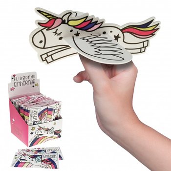 Avions Licorne en mousse en présentoir (48 pcs)