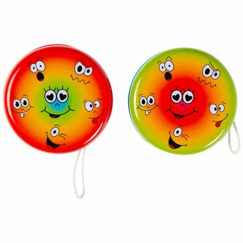 Yoyo Smiley en Métal (24 pcs.)