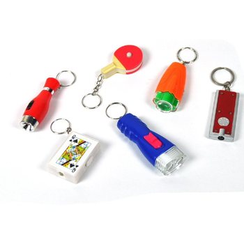 Porte-clés lumineux assortis (48 pcs)