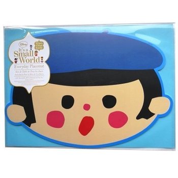 Disney - Set de Table Everyday It's a Small World – Police Boy (Lot de 12)