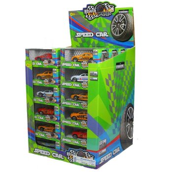 VOITURES EN MÉTAL ÉCHELLE 1:64 (48 pcs)