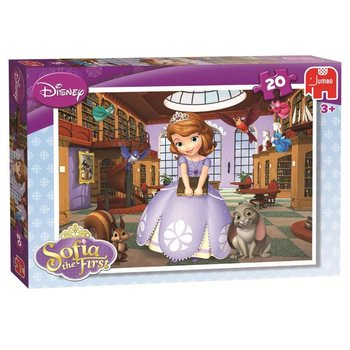 JUMBO DISNEY PUZZLE SOFIA LA PRINCESSE À LA BIBLIOTHÈQUE 20 PIÈCES (5 pces)