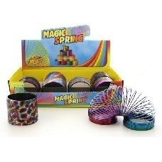 Ressort Magique Arc-en-ciel en Présentoir Ø 7,5 cm (12 pcs)