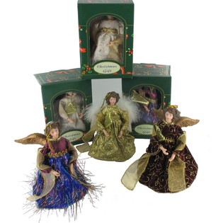 D&Eacute;CORATION ANGES DE NO&Euml;L (24 pcs.)