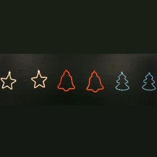 &Eacute;CLAIRAGE DE NO&Euml;L &Agrave; MOTIFS