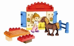 MEGABLOKS BLOK TOWN L'&Eacute;CURIE DES PONEYS - 361 (2 pcs.)