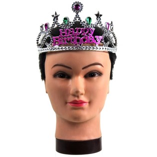 Couronne JOYEUX ANNIVERSAIRE - MOD&Egrave;LE 1 (12 pcs)