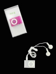 Lecteur MP3 avec &Eacute;couteurs - 4 Go (Coloris Assortis)