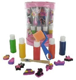 Kit de Tampons et Peinture pour Filles - Mod&egrave;le 1