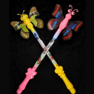 B&acirc;ton Lumineux Papillon LED 43cm (12 pcs.)