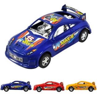 Voiture de Course Jouet &agrave; Friction 16 cm (Lot de 12)