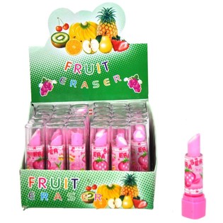 GOMME EN FORME DE ROUGE &Agrave; L&Egrave;VRES (36 pcs)