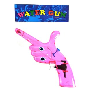 Pistolet &agrave; Eau Main Rose 22 cm (12 pcs)