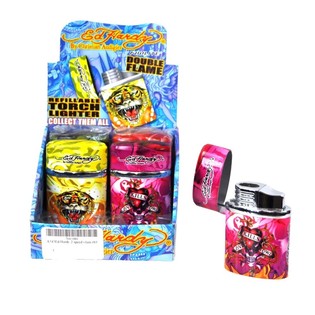 BRIQUET TEMP&Ecirc;TE ED HARDY DOUBLE FLAMME (8 pcs)