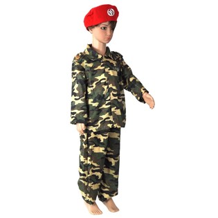 COSTUME DE SOLDAT POUR ENFANTS - TAILLE 8