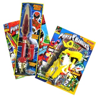 ***&Agrave; PRIX IMBATTABLE*** PACK SURPRISE POWER RANGERS, AVEC JOUET INCLUS ! (12 pi&egrave;ces)