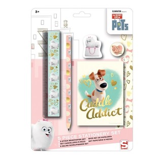 Set de Dessin Comme des B&ecirc;tes 5 Pi&egrave;ces sur Carte (12 pcs.)