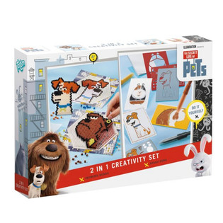 THE SECRET LIFE OF PETS - Coffret Cr&eacute;atif 2-en-1 (Lot de 2)