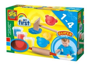 SES My First - P&acirc;te &agrave; Modeler avec Emporte-pi&egrave;ces (1 pc)