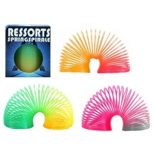 RESSORT ARC-EN-CIEL - PETIT EN BO&Icirc;TE &Oslash; 4 CM (24 pcs)