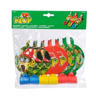 6 Sifflets &agrave; Langue de Belle-m&egrave;re G&Eacute;ANTS KABOUTER PLOP (12 pces)