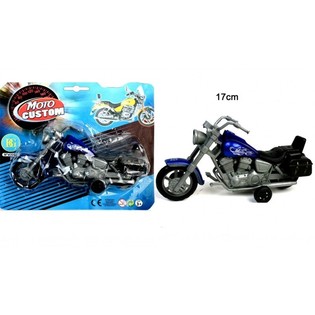 GRANDE MOTO &Agrave; FRICTION SUR CARTE (12 pcs)