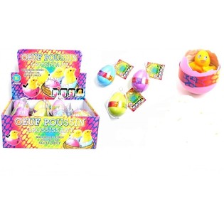 POUSSINS &Agrave; &Eacute;CLORE DANS L'&OElig;UF (12 pcs)