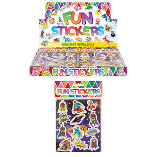 Autocollants Fun &ndash; Mod&egrave;le : Super-H&eacute;ros (120 pcs)