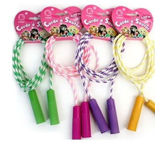 CORDE &Agrave; SAUTER COLOR&Eacute;E, 2,10 M&egrave;tres (24 pcs)