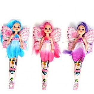 Poup&eacute;es F&eacute;es 13 cm en Pr&eacute;sentoir (12 pcs)