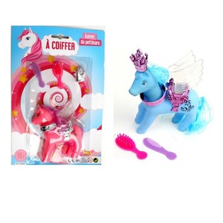 Set de Licorne 2 Pi&egrave;ces avec Peigne (24 pcs)