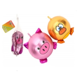 M&Eacute;GA BALLONS COCHON & CANARD &Oslash;30 CM (12 pces)