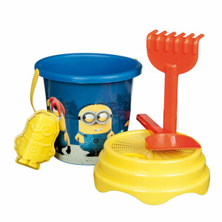 GRAND ENSEMBLE DE PLAGE MINIONS 5 PI&Egrave;CES (6 pcs.)