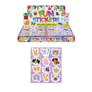 Stickers Amusants &ndash; Mod&egrave;le : Chiens & Chats (120 pi&egrave;ces)