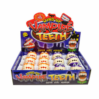 Dentier de Vampire M&eacute;canique &agrave; Remonter (12 pcs)