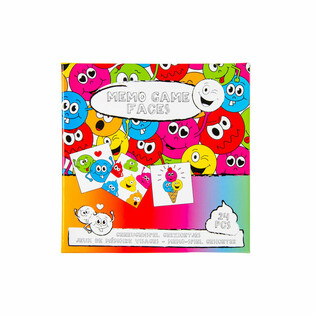 Jeu de Memory Smiley (Pr&eacute;sentoir de 12 pi&egrave;ces)